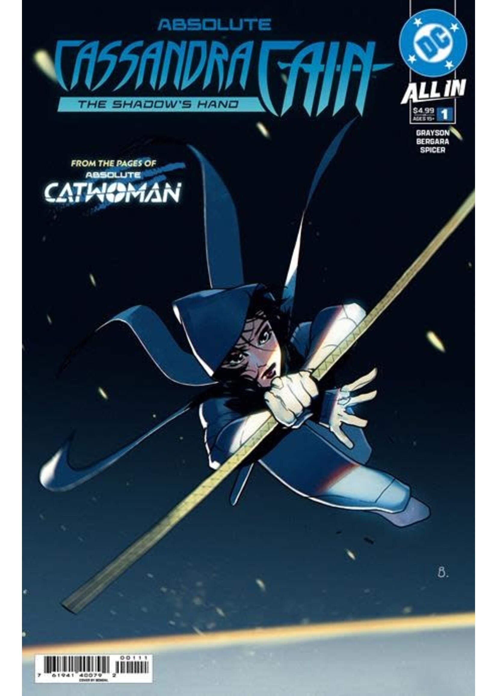 DC COMICS ABSOLUTE CASSANDRA CAIN SHADOWS HAND (2026) #1 (ONE SHOT)