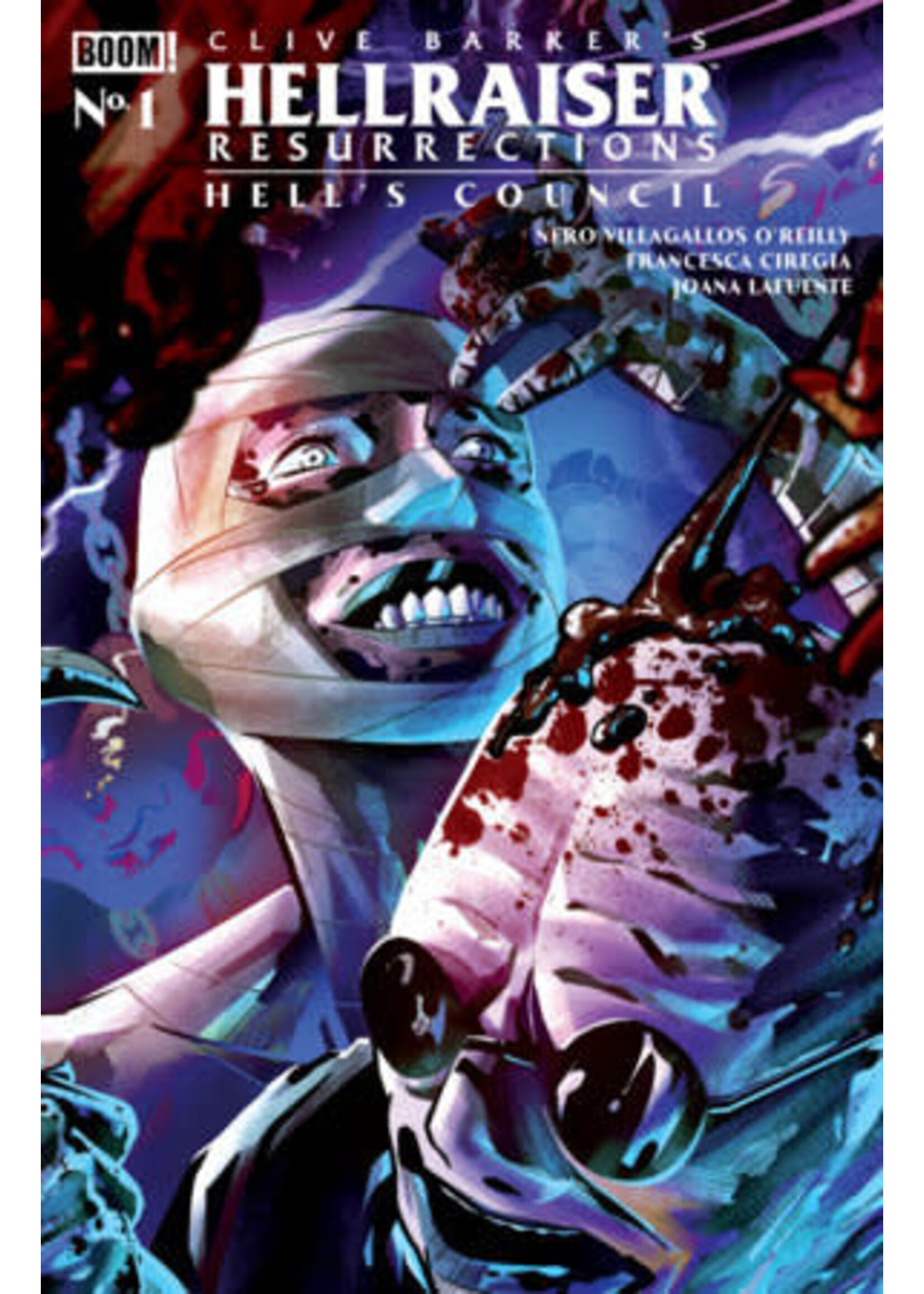 BOOM! STUDIOS HELLRAISER RESURRECTIONS HELL'S COUNCIL (2026) #1 CVR B