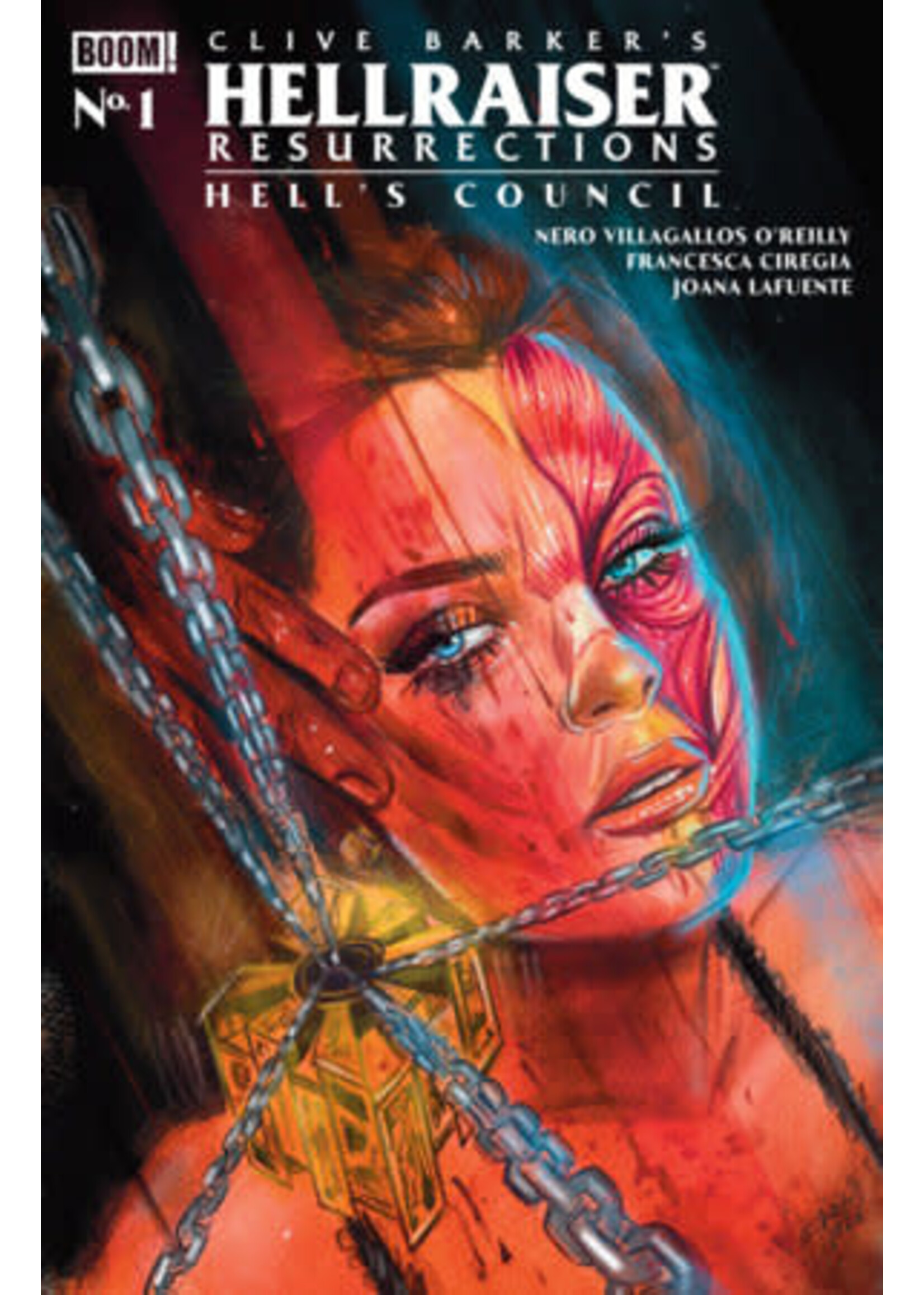 BOOM! STUDIOS HELLRAISER RESURRECTIONS HELL'S COUNCIL (2026) #1 CVR G FOC