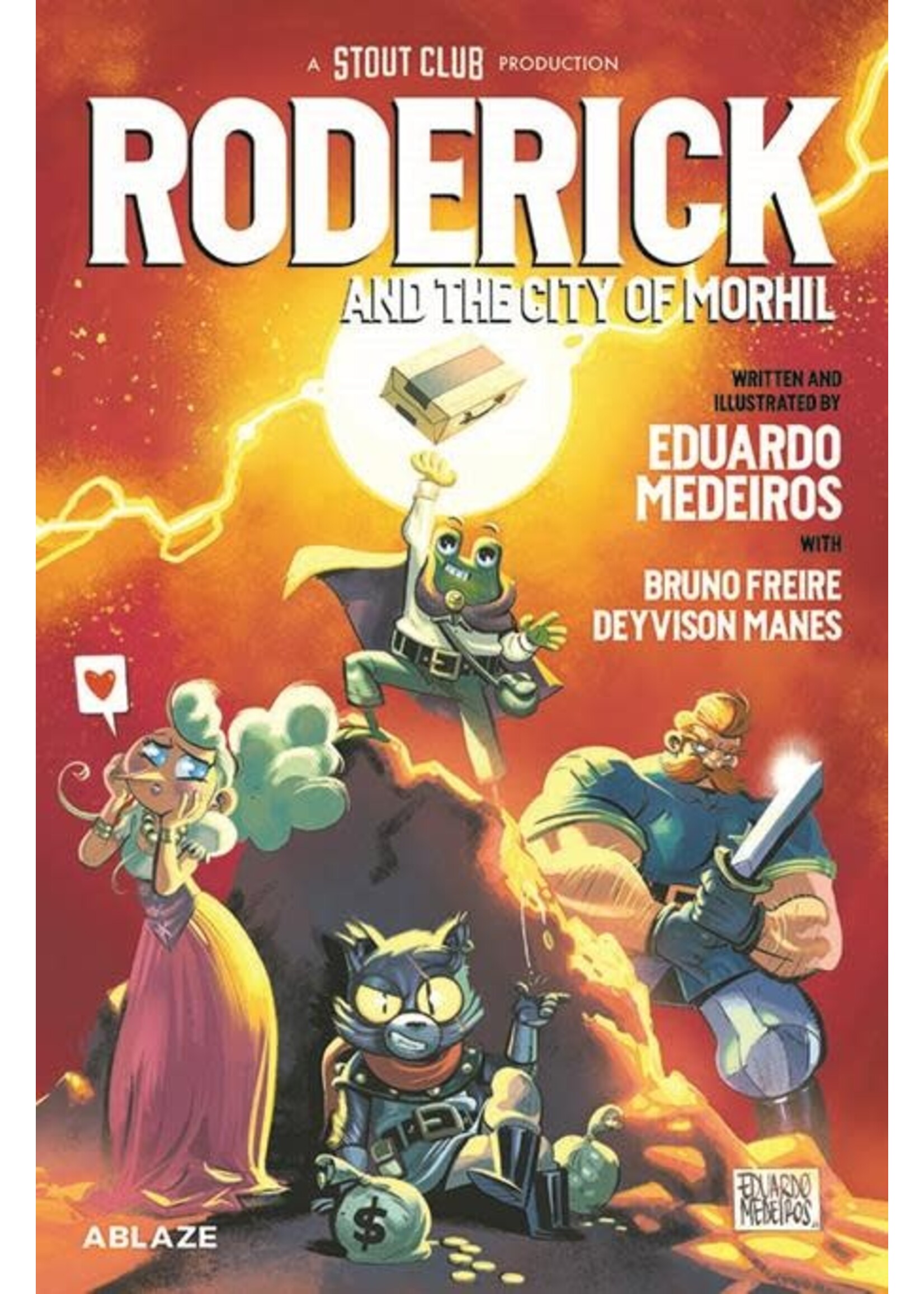 ABLAZE PUBLISING RODERICK AND THE CITY OF MORHIL TPB