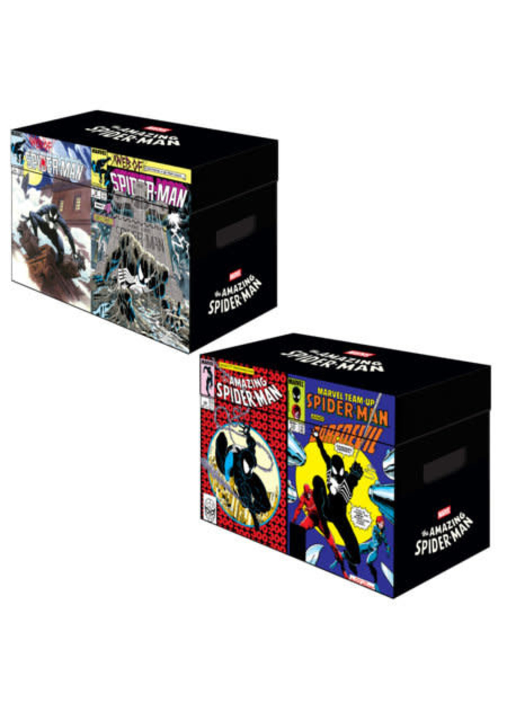 BCW MARVEL GRAPHIC COMIC BOX SPIDER-MAN BLACK COSTUME SAGA