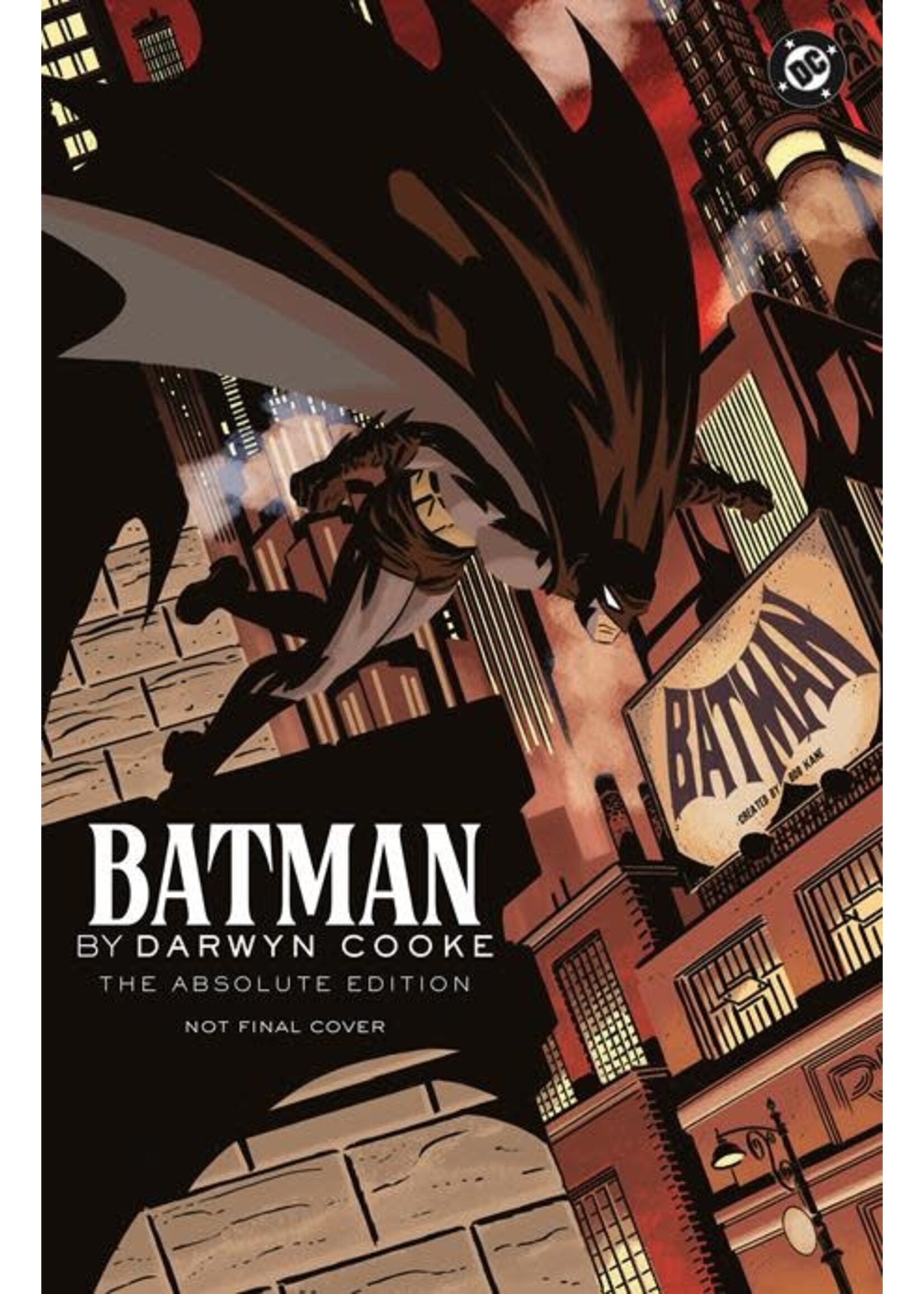 DC COMICS BATMAN BY DARWYN COOKE THE ABSOLUTE EDITION HC