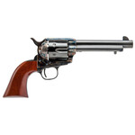 Cimarron Firearms Cimarron Model P 38 Special 357 Mag 6 Shot, 5.50" Blued Steel Barrel, Cylinder & Frame, Walnut Grip, Exposed Hammer