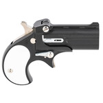 Bearman Bearman Industries Classic Derringer .22 WMR 2.4" Barrel 2 Rounds Black Powder Coat Finish Pearl Grips