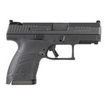 CZ CZ-USA P-10 S 9mm Luger 12+1 3.50" Black Nitride Inside Railed Slide, Black Polymer Frame w/Picatinny Rail, Serrated Trigger Guard & Reversible Mag Release, Black Interchangeable Backstrap Grips