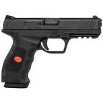 SAR USA SAR USA SAR9 9mm Luger 4.40" Barrel 17+1 , Black Polymer Frame with Steel Slide & Picatinny Acc. Rail , Striker Fire Indicator , Interchangeable Grip Panels , Manual Safety