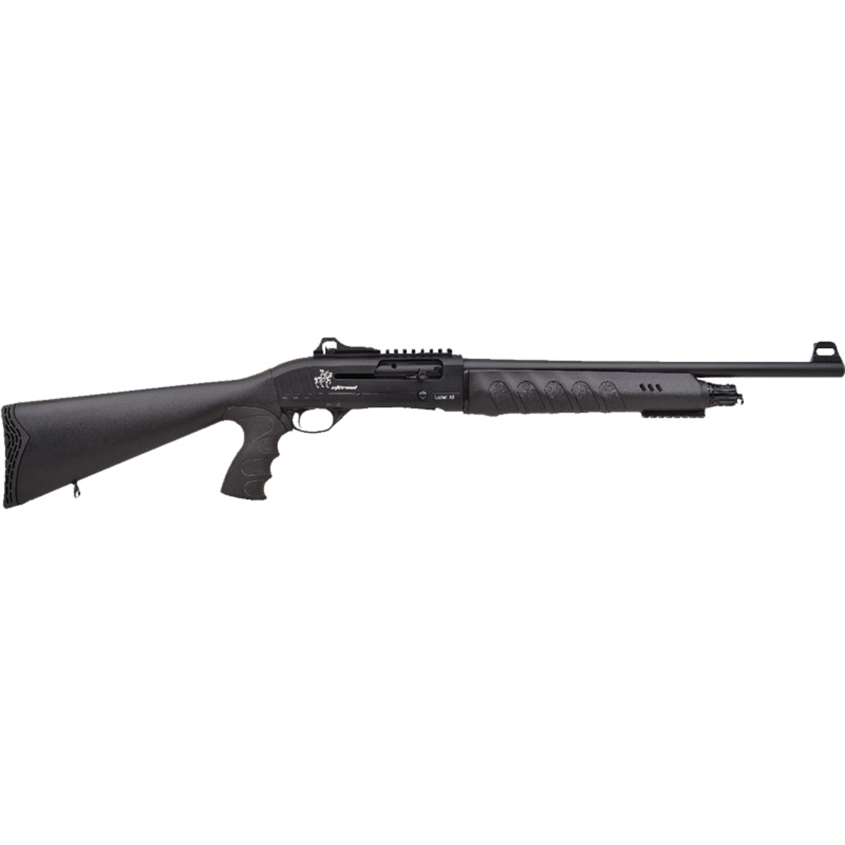 Eternal Arms LKCI Eternal S12ST 12GA 20" 4 Rounds F/O Front and Notch Rear Sight Synthetic Pistol Grip Stock Black Finish