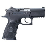 BUL Armory Bul Armory Cherokee Compact Frame 9mm Luger 17+1, 3.66" Black Steel Barrel, Black Oxide Serrated Steel Slide, Black Oxide Polymer Frame w/Beavertail & Picatinny Rail, Black Finger Groove Polymer Grip