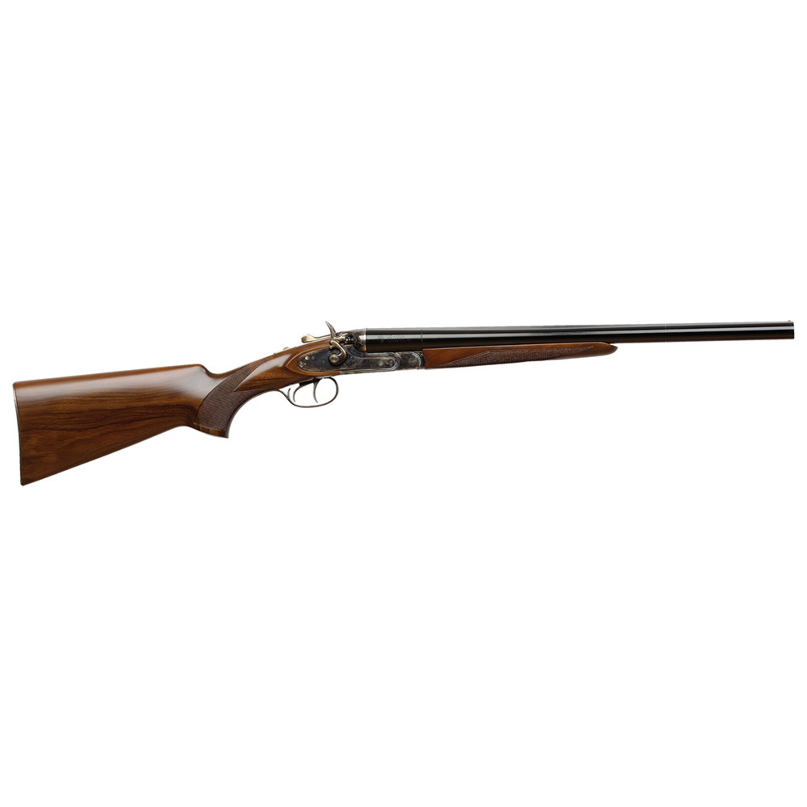 CZ-USA CZ-USA Hammer Coach 12 Gauge with 20" Black Chrome Barrel, 3" Chamber, 2rd Capacity, Color Case Hardened Metal Finish & Turkish Walnut Fixed Pistol Grip Stock Right Hand (Full Size) Includes Fixed Cyl/Cyl Chokes