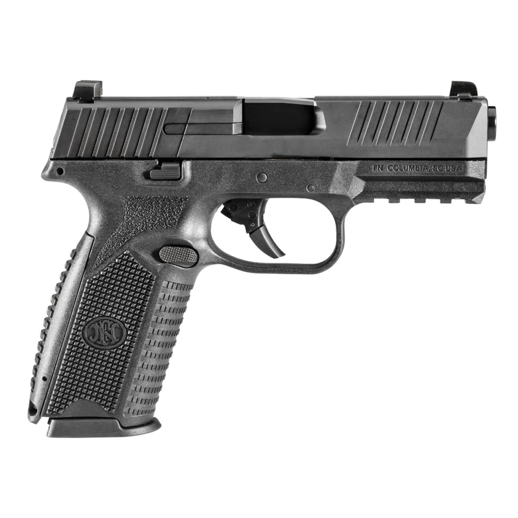 FN America FN 509 9mm Luger 4" Barrel 10+1, Matte Black Polymer Frame With Mounting Rail, Matte Black Steel Slide, No Manual Safety