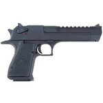 Magnum Research Magnum Research Desert Eagle Mark XIX 50 AE 7+1, 6" Black Carbon Steel w/Picatinny Rail Barrel, Black Serrated Carbon Steel Slide & Frame w/Beavertail, Black Rubber Grip, Ambidextrous Safety, Right Hand
