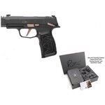 SIG SAUER Sig Sauer P365XL Rose 9mm Luger 12+1 3.10" Black Barrel, Black Nitron Integrally Compensated/OR/Serrated w/"Rose" Engraved Slide, Black Steel Frame w/Matte Rose Controls, Black Polymer w/Rose Engraved Grips