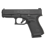 GLOCK Glock G44 Compact 22 LR Caliber with 4.02" Glock Marksman Barrel, 10+1 Capacity, Overall Black Finish, Picatinny Rail Frame, Serrated Steel Slide, Rough Texture Interchangeable Backstraps & Adjustable Rear Sight (US Made)