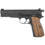 Springfield Armory Springfield Armory  SA-35 9mm Luger 15+1 4.70" Cold Hammer Forged Barrel, Matte Blued Carbon Steel Frame & Serrated Slide, Checkered Walnut Grip & White Dot Front/Serrated Rear Sights