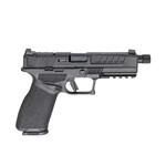 Springfield Armory Springfield Armory Echelon 9mm Luger 17+1, 5.28" Black Melonite Hammer Forged Threaded Barrel, Black Melonite Optic Ready/Serrated Slide, Black Polymer Frame w/Picatinny Rail, Black Interchangeable Backstrap Grip, 3-Dot Tritium Sights, Am