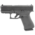 GLOCK Glock 43X Subcompact MOS 9mm Luger 3.41" Glock Marksman Barrel 10+1, Black Slimline Frame & MOS nDLC Slide, Rough Texture Beavertail Grip, Reversible Mag. Catch, Safe Action Trigger, Optics ready