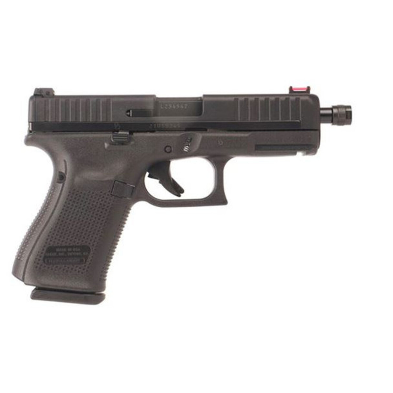 GLOCK Glock G44 Talo Special Edition  22 LR Caliber with 4.02" Glock Threaded Marksman Barrel, 10+1 Capacity, Overall Black Finish, Picatinny Rail Frame, Serrated Steel Slide, Rough Texture Interchangeable Backstraps & Adjustable Rear Sight Fo FS(US Ma