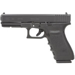 GLOCK Glock G20 Short Frame 10mm Auto 4.61" Barrel 10+1, Black Frame & Slide, Finger Grooved Rough Texture Polymer Grip, Safe Action Trigger