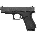 GLOCK Glock G48 Compact Slim 9mm Luger 10+1 4.17" Black GMB Barrel Black, nDLC Serrated Slide, Black Polymer Frame w/Beavertail, Black Textured Polymer Grips, Right Hand