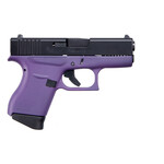GLOCK Glock G43 9mm 3.41" 6+1 Bright Purple Frame by Apollo Custom