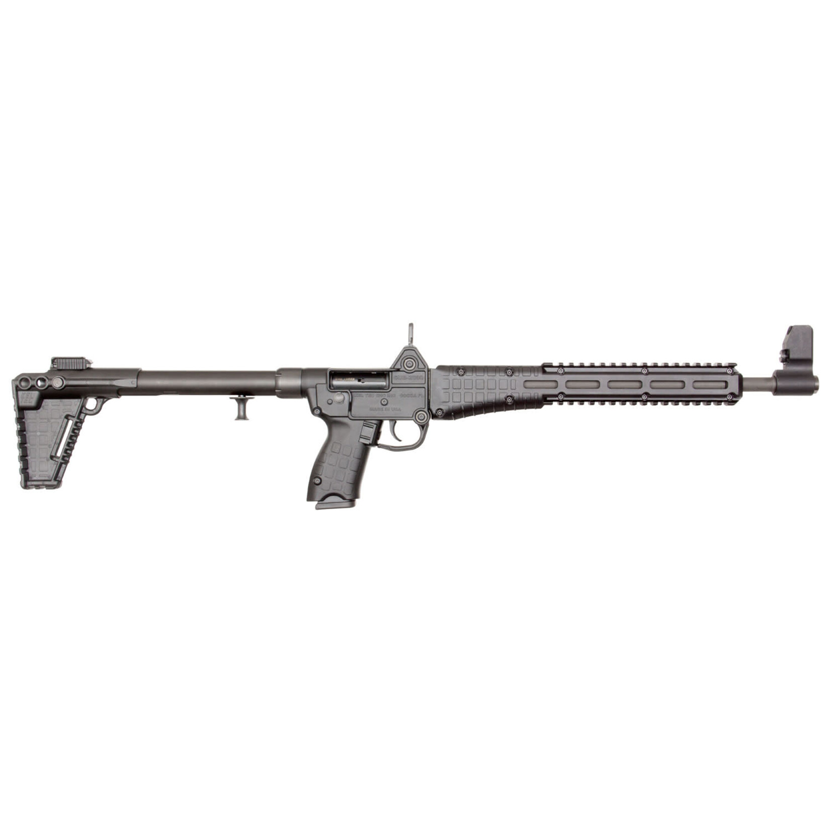 KEL-TEC Kel-Tec Sub-2000 9mm Luger Caliber with 16.25" Barrel, 15+1 Capacity, Black Metal Finish, Black Adjustable Stock & Polymer Grip Glock Mag Right Hand