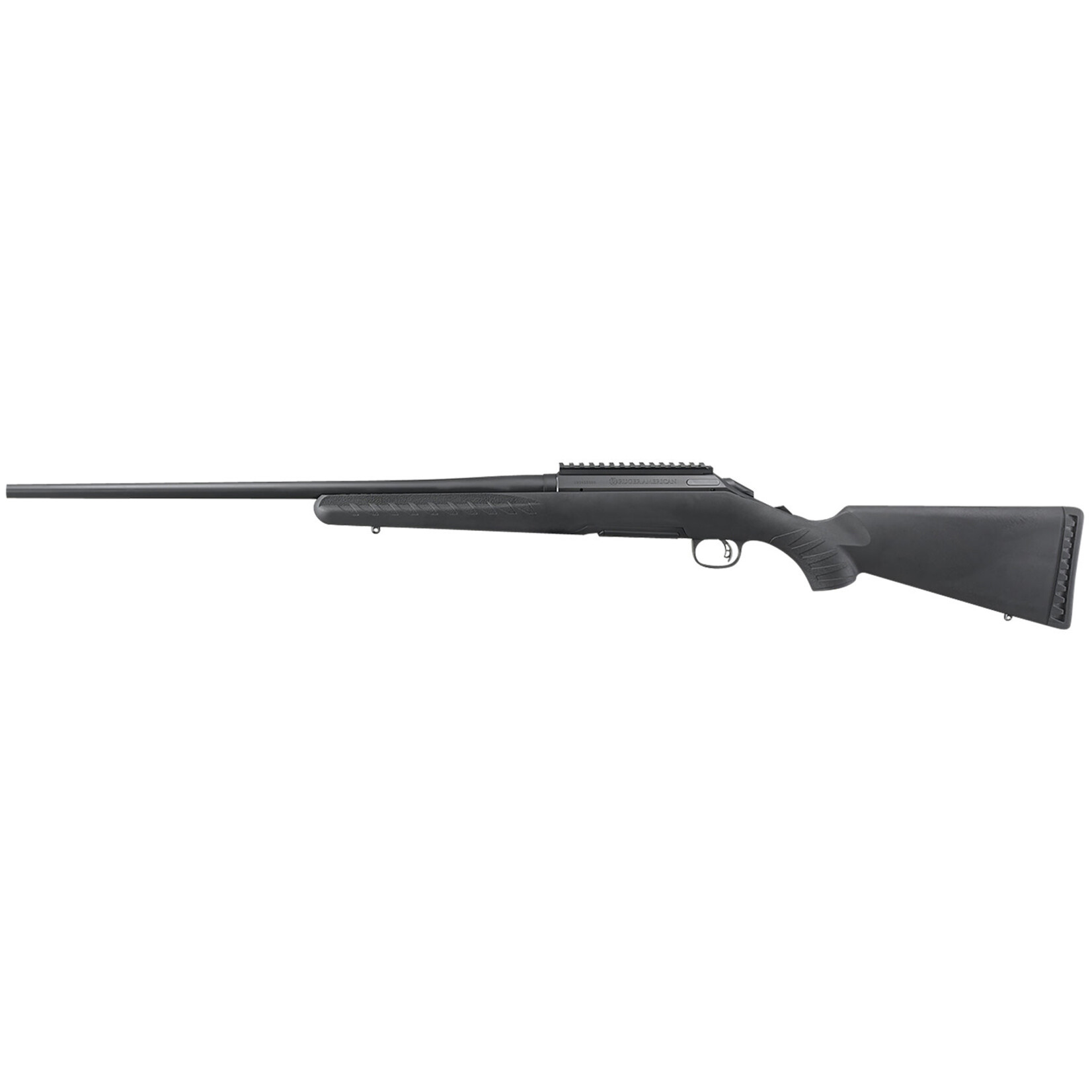 Ruger Ruger American 243 Win 4+1 22" Barrel, Matte Black Alloy Steel, Black Synthetic Stock, Optics Ready