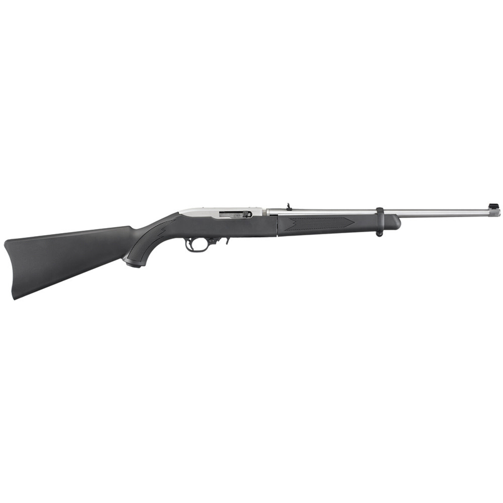 Ruger Ruger 10/22 Takedown 22 LR 10+1 18.50" Barrel, Matte Stainless Steel, Black Synthetic Stock, Cross-Bolt Manual Safety