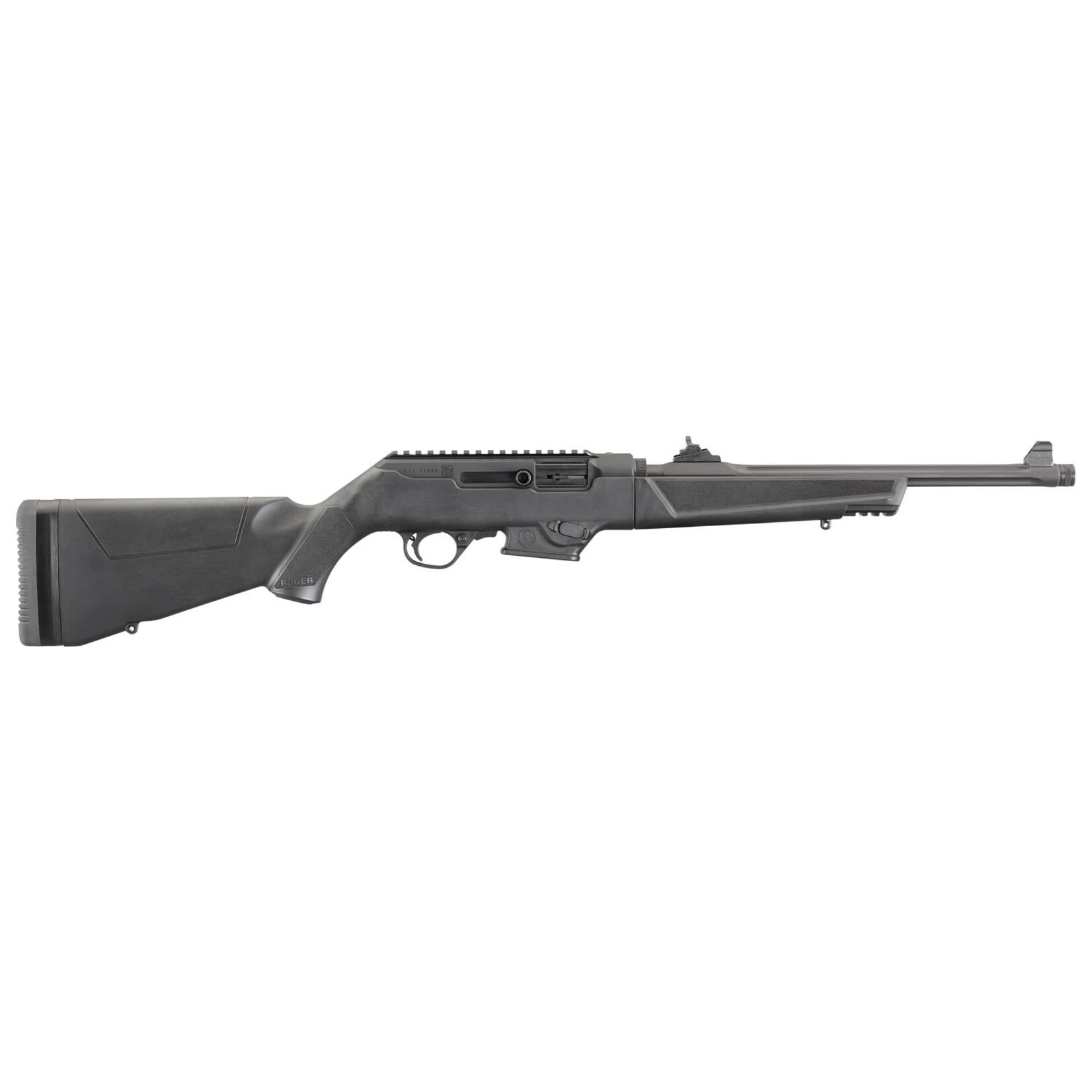Ruger Ruger PC Carbine 9mm Luger 17+1 16.12" Threaded/Fluted Barrel, Type III Hard Coat Anodized Aluminum Alloy Receiver, Synthetic Stock, Optics Ready