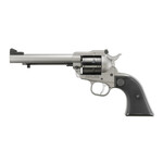Ruger Ruger Super Wrangler 22 LR/22 WMR 6 Shot 5.50" Silver Cerakote Barrel & Frame, Black Cylinder w/Black Checkered Polymer Grips