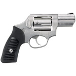 Ruger Ruger SP101 Standard 357 Mag 5rd 2.25" Overall Satin Stainless Steel with Triple-Locking Cylinder, Black Rubber with Integrated Synthetic Insert Grip & Fixed Sights