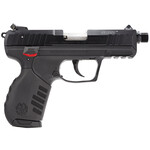 Ruger Ruger SR22 22 LR Caliber with 3.50" Threaded Barrel, 10+1 Capacity, Black Finish Picatinny Rail Frame, Serrated Black Anodized Aluminum Slide & Interchangeable Backstrap Grip