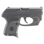 Ruger Ruger LCP 380 ACP 6+1 2.75" Black Oxide Serrated Slide, Black Polymer Frame w/Viridian E-Series Laser, Black Polymer Grips