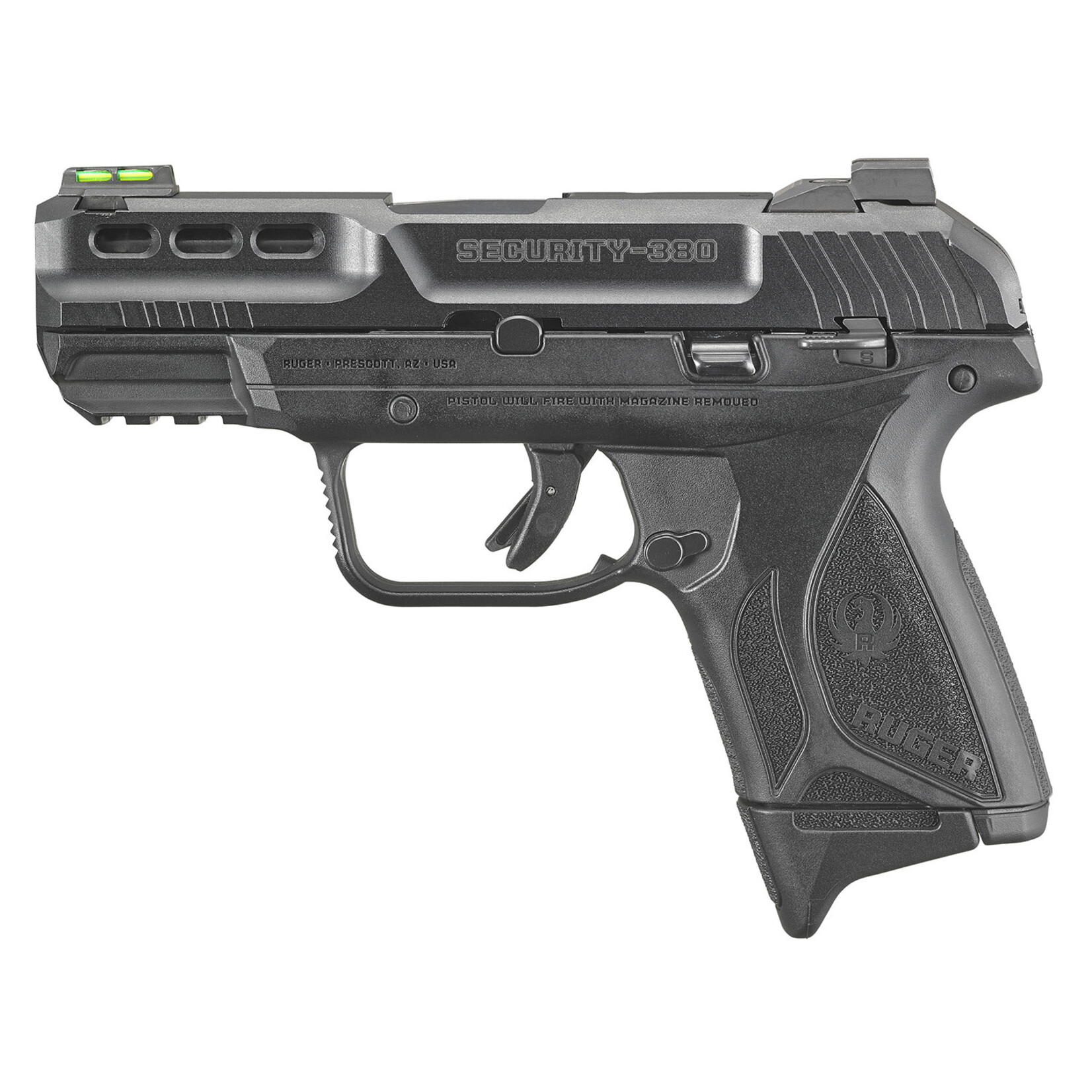 Ruger Ruger Security 380 ACP 10+1/15+1 3.42" Black Oxide Barrel