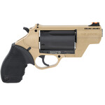 Taurus Taurus Judge Public Defender 45 Colt (LC) Caliber or 2.50" 410 Gauge with 2.50" Flat Dark Earth Finish Barrel, 5rd Capacity Matte Black Oxide Finish Cylinder, Flat Dark Earth Finish Polymer Frame & Black Ribber Grip