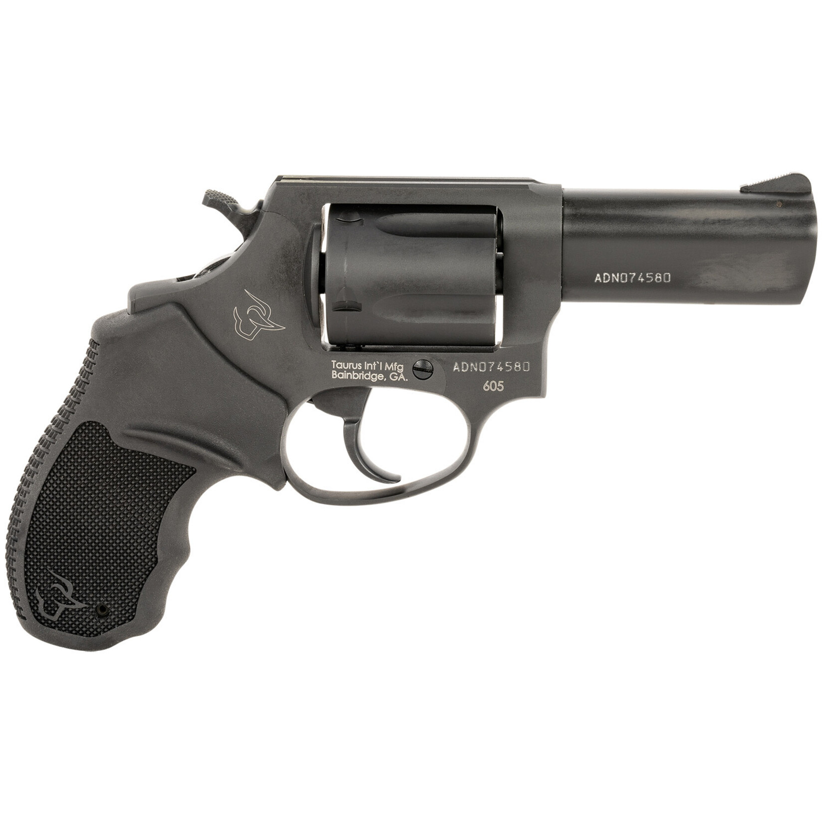 Taurus Taurus 605 T.O.R.O. 38 Special +P 357 Mag 5rd Shot 3" Matte Black Stainless Steel Barrel Matte Black Cylinder Matte Black Black Rubber Grip Features Taurus Optic Ready Option