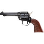 Heritage Manufacturing Heritage Mfg Rough Rider 22 LR 22 WMR 9 Shot, 4.75" Black Steel Barrel, Black Zinc Alloy Frame, Black Cylinder, Cocobolo Grip, Hammer/Thumb Safety, Exposed Hammer