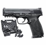 Smith & Wesson Smith & Wesson M&P M2.0 Carry & Range Kit Full Size Frame 40 S&W 15+1, 4.25" Black Armornite Stainless Steel Barrel, Black Armornite Serrated Stainless Steel Slide, Matte Black Polymer Frame w/Picatinny Rail, Black w/Interchangeable B