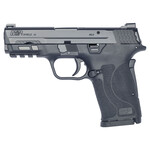 Smith & Wesson Smith & Wesson M&P Shield EZ M2.0 Micro-Compact Frame 9mm Luger 8+1, 3.67" Black Armornite Stainless Steel Barrel, Black Armornite Serrated Stainless Steel Slide, Matte Black Polymer Frame w/Picatinny Rail, Black Polymer Grip, Grip Safety/No