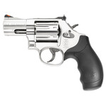 Smith & Wesson Smith & Wesson Model 686 Plus 357 Mag or 38 S&W Spl +P Stainless Steel 2.50" Barrel, 7 Shot, Satin Stainless Steel L-Frame, Red Ramp Front/Adjustable White Outline Rear Sights, Internal Lock