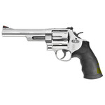 Smith & Wesson Smith & Wesson Model 629 44 Rem Mag or 44 S&W Spl Stainless Steel 6" Barrel & 6rd Cylinder, Satin Stainless Steel N-Frame, Red Ramp Front/White Outline Rear Sights