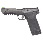 Smith & Wesson Smith & Wesson M&P 22 Full Size Frame 22 WMR 30+1, 4.35" Black Armornite Stainless Steel w/Tempo System Barrel, Black Armornite Optic Ready/Serrated Slide, Black Polymer Frame w/Picatinny Rail Frame, Black Textured Grip, Ambidextrous Thumb Sa