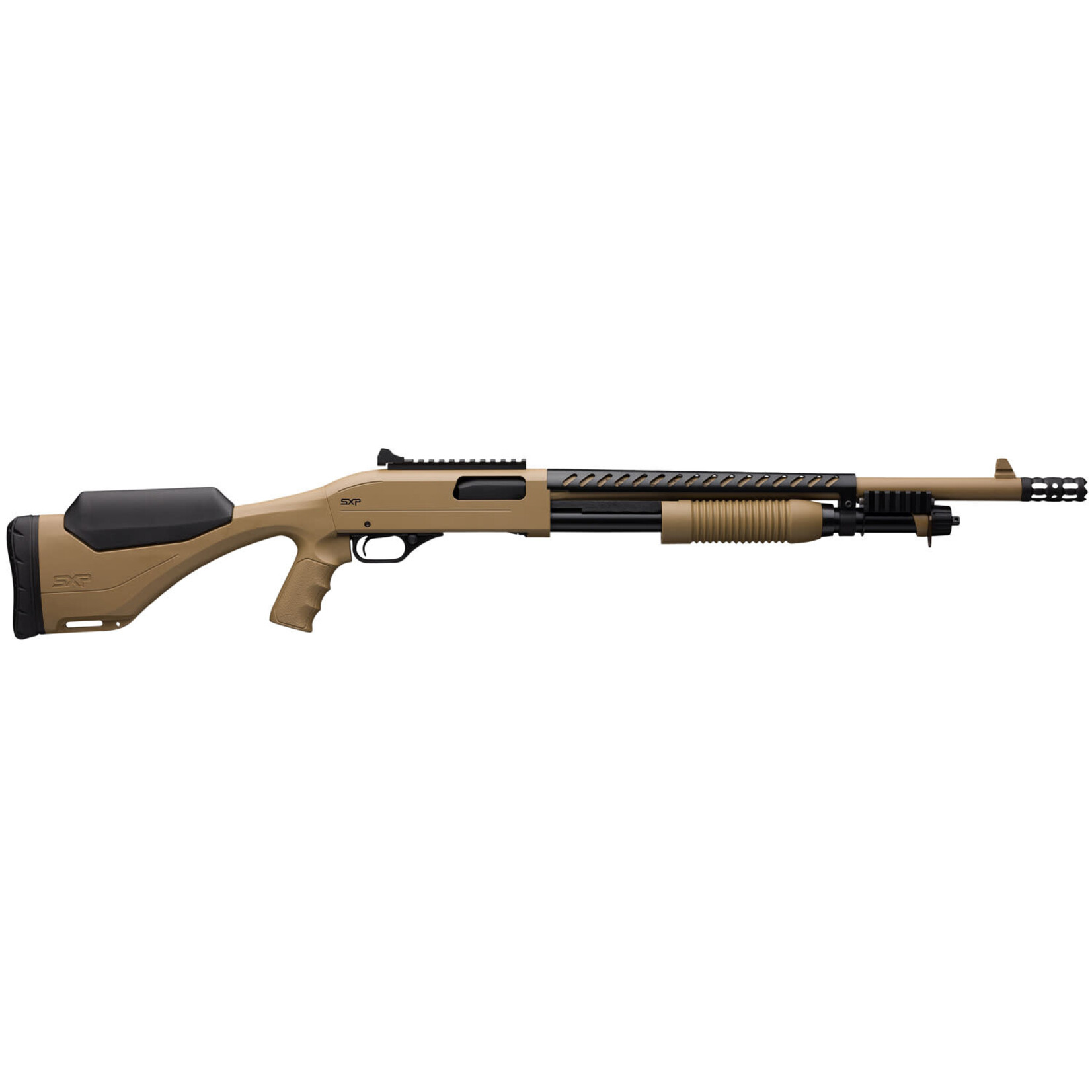 Winchester Winchester SXP Extreme Defender 12 Gauge 3" 18" 5+1 Flat Dark Earth Rec/Barrel Flat Dark Earth Fixed Pistol Grip with Adjustable Comb Stock