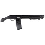 Mossberg Mossberg 590M Shockwave 12 Gauge 10+1 Mag-Fed 2.75" 15" Heavy Barrel, Blued Metal Finish, Drilled & Tapped Receiver, Corncob Forend w/Strap, Raptor Birdshead Grip Stock