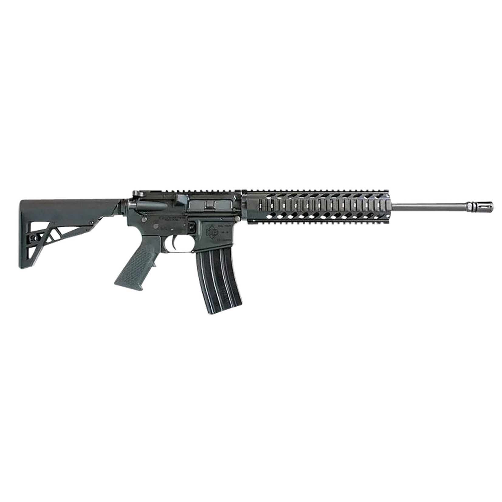 Diamondback Diamondback DB15 5.56x45mm NATO 16" 30+1 Black 6 Position Stock Black A2 Grip Right Hand 10" Free-Float Quad Rail