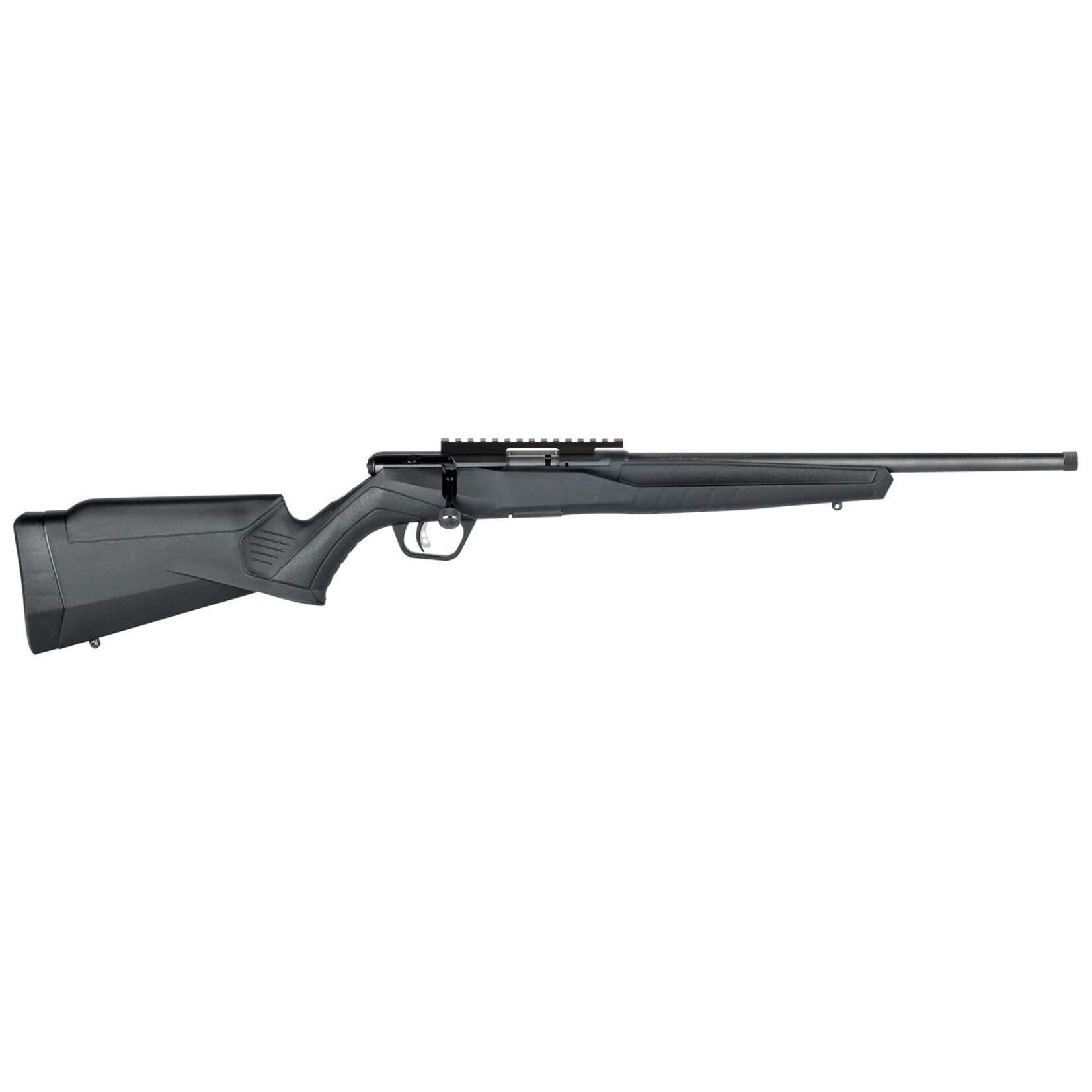 Savage Savage Arms B22 FVSR Bolt Action 22 LR Caliber with 10+1 Capacity, 16.25" Threaded Barrel, Matte Black Metal Finish & Matte Black Synthetic Stock Right Hand (Full Size)