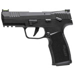 SIG SAUER Sig Sauer P322 22 LR Caliber with 4" Threaded Barrel, 20+1 Capacity, Black Finish Picatinny Rail Frame, Serrated/Optic Cut Black Anodized Stainless Steel Slide & Polymer Grip Includes 2 Mags