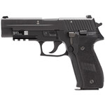 SIG SAUER Sig Sauer MK25 P226 MK25 Full Size Frame 9mm Luger 15+1, 4.40" Black Carbon Steel Barrel, Black Nitron Serrated/Engraved Anchor Stainless Steel Slide, Black Hardcoat Anodized Aluminum Frame w/Beavertail & Picatinny Rail, Black Polymer Grip, Manua