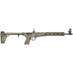 KEL-TEC Kel-Tec Sub-2000 9mm Luger 16.25" 15+1 OD Green OD Green Adjustable Stock OD Green Polymer Grip Right Hand compatible with Glock 19 Mag