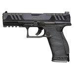Walther Walther Arms PDP Full Size 9mm Luger 18+1 5" Black Polygonal Rifled Barrel, Black Optic Ready/Serrated Slide, Black Polymer Frame w/Picatinny Rail, Black Performance Duty Texture Grips, Ambidextrous