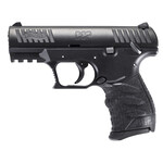 Walther Walther Arms CCP M2 + Carry Frame 9mm Luger 8+1, 3.54" Stainless Steel Barrel, Black Cerakote Serrated Steel Slide, Black Polymer Frame w/Picatinny Rail, Black Finger Grooved Grip, Manual Thumb Safety, Right Hand